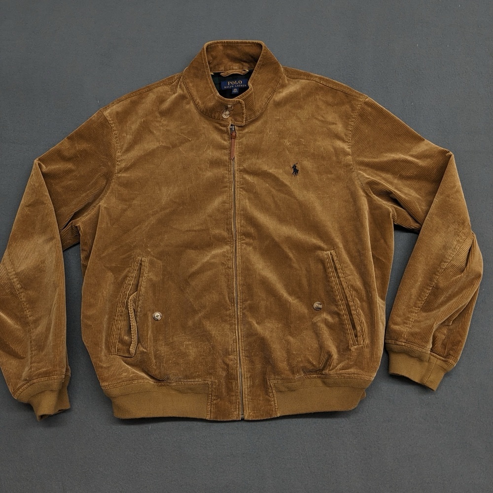 Polo Ralph Lauren Barn Coat Corduroy Jacket Brown XXL Mens Outdoor